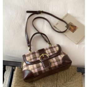 Sophisticated And Refined Crossbody Bag Fashionable And Versatile Shoulder Bag (Option: Pink)